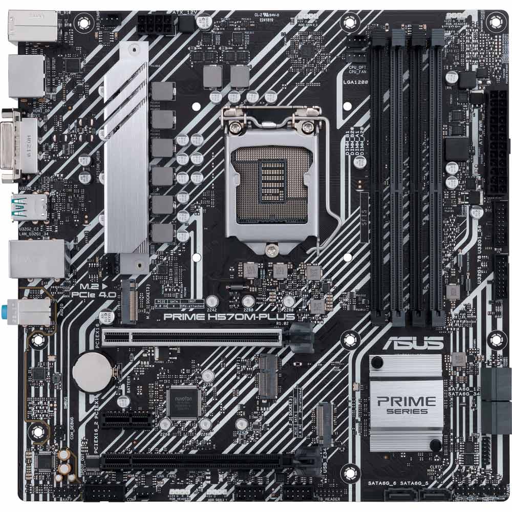 

Материнская плата ASUS PRIME H570M-PLUS, PRIME H570M-PLUS