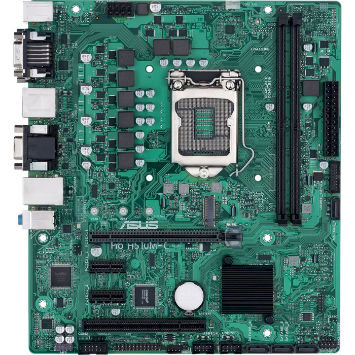 Материнская плата ASUS PRO H510M-C/CSM Назначение для настольного компьютера