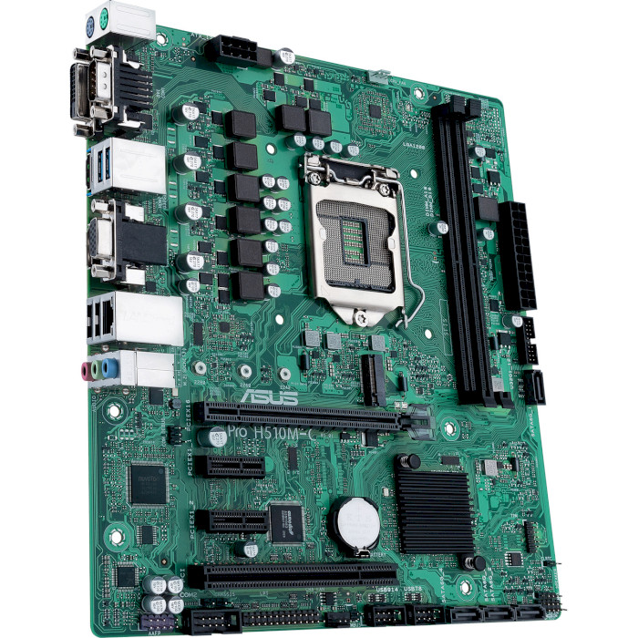 Материнская плата ASUS PRO H510M-C/CSM Частота работы памяти 3200(OC)/2933/2800/2666/2400/2133
