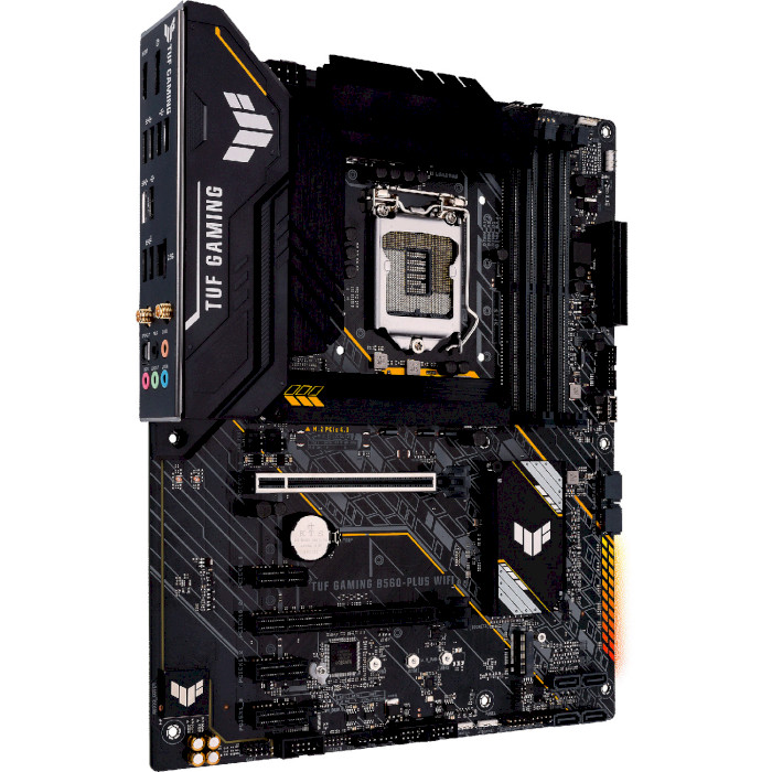 Материнская плата ASUS TUF GAMING B560-PLUS WIFI (TUF_GAMING_B560-PLUS_WI) Назначение для настольного компьютера