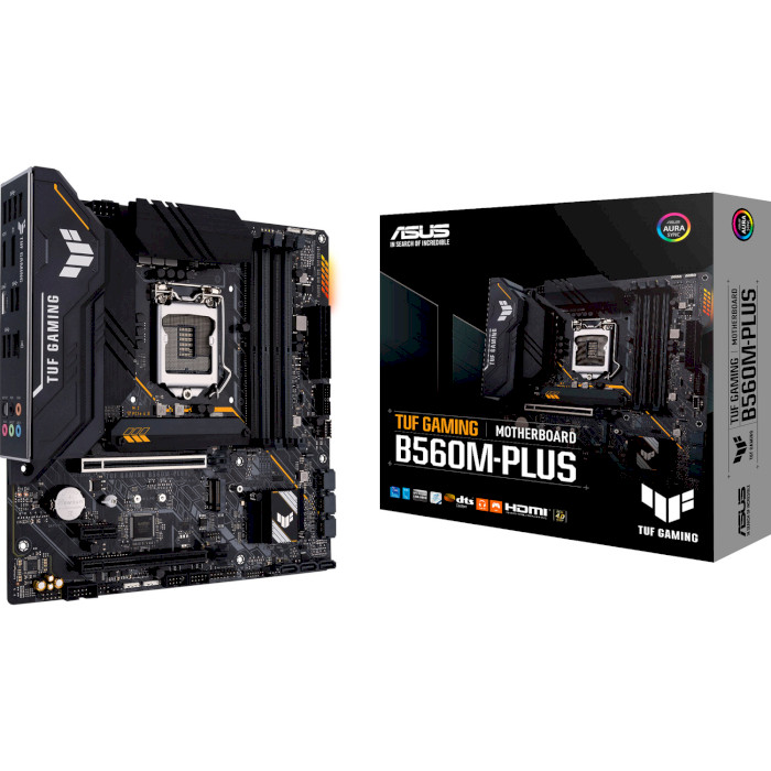 

Материнская плата ASUS TUF GAMING B560M-PLUS (TUF_GAMING_B560M-PLUS), TUF GAMING B560M-PLUS