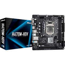 Материнская плата ASROCK H470M-HDV mATX
