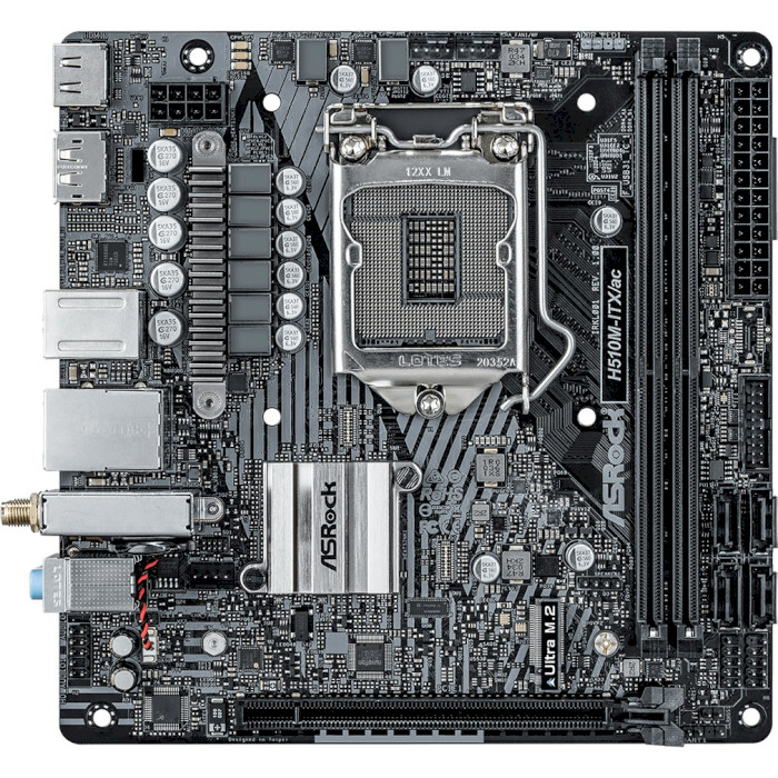 Материнская плата ASROCK H510M-ITX/AC Назначение для настольного компьютера