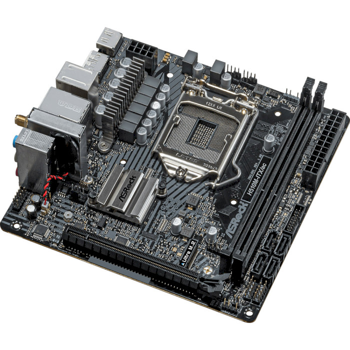 Материнська плата ASROCK H510M-ITX / AC Сокет Intel 1200