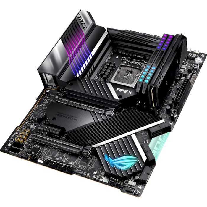 Материнская плата ASUS MAXIMUS XIII APEX s1200 Z590 ATX Поддерживаемые процессоры 10-е и 11-е поколение Intel Core i9/i7/i5/i3/Pentium/Celeron