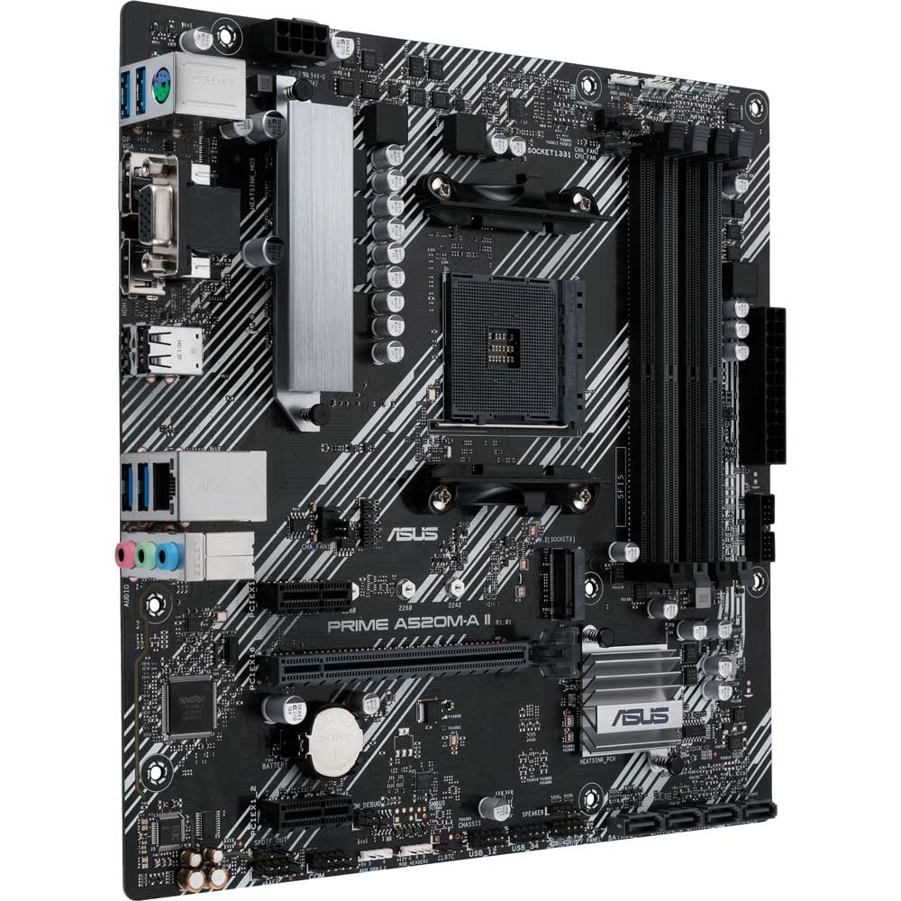 Материнська плата ASUS PRIME A520M-A II Принзначення для настільного комп'ютера