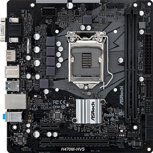 Материнская плата ASROCK H470M-HVS