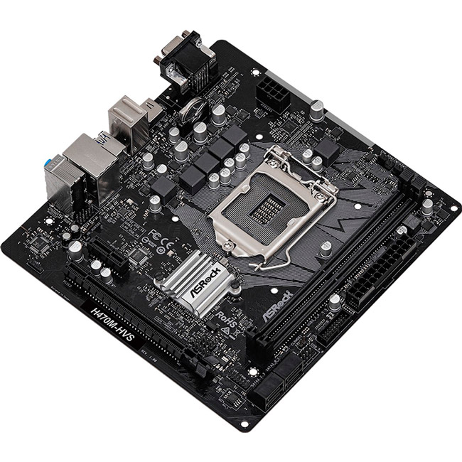 Материнская плата ASROCK H470M-HVS Назначение для настольного компьютера