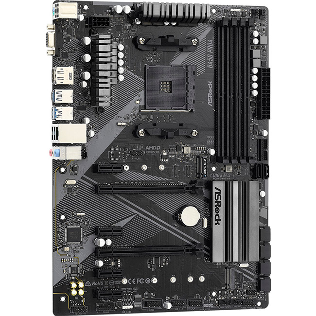 Материнська плата ASROCK B450 PRO4 R2.0 (B450_PRO4_R2.0) Принзначення для настільного комп'ютера