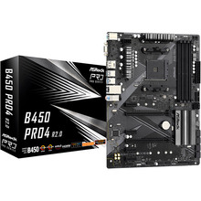 Материнська плата ASROCK B450 PRO4 R2.0 (B450_PRO4_R2.0)