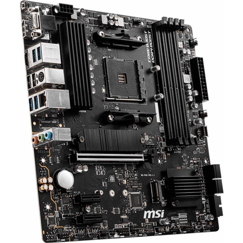 Материнская плата MSI B550M PRO-VDH Назначение для настольного компьютера