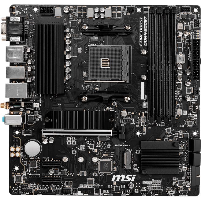 Материнська плата MSI B550M PRO-VDH Wi-Fi