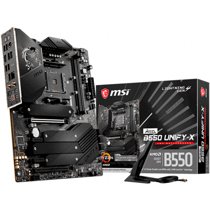 

Материнская плата MSI MEG B550 UNIFY-X AM4, MEG B550 UNIFY-X AM4