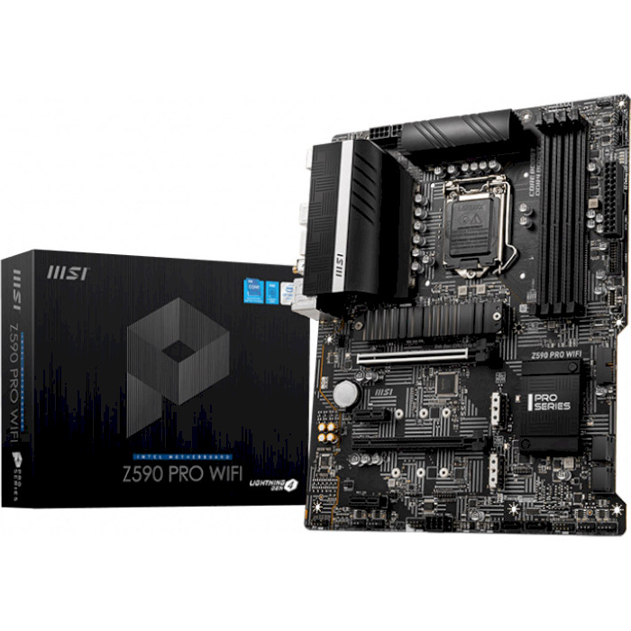 

Материнская плата MSI Z590 Pro WiFi 1200, Z590 Pro WiFi 1200