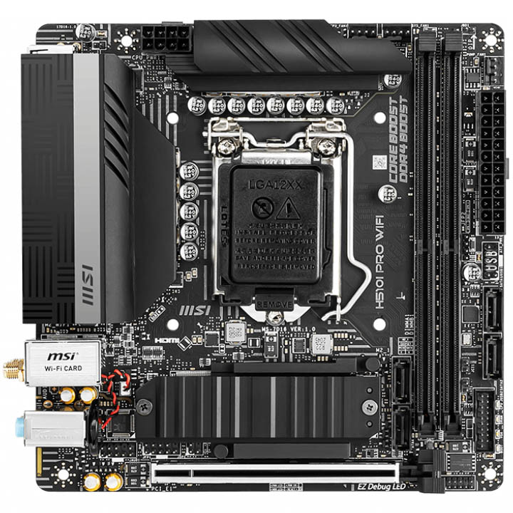 

Материнская плата MSI H510I Pro WiFi, H510I Pro WiFi s1200