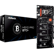 Материнская плата ASROCK H510 Pro BTC+