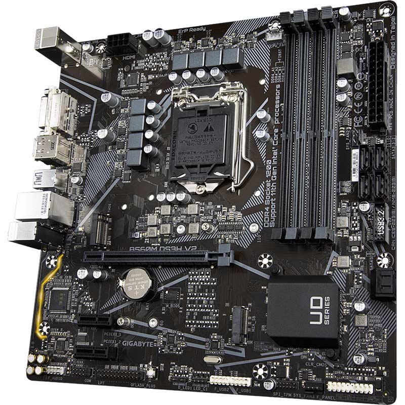 Материнская плата GIGABYTE B560M DS3H V2 Rev 1.0 (B560M DS3H V2) Сокет Intel 1200