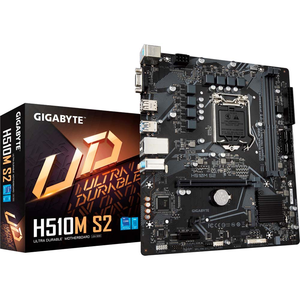 Материнська плата GIGABYTE H510M S2 Чіпсет Intel H510