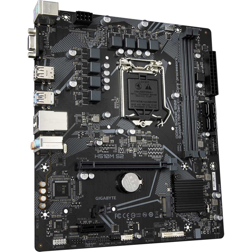 Материнська плата GIGABYTE H510M S2 Принзначення для настільного комп'ютера