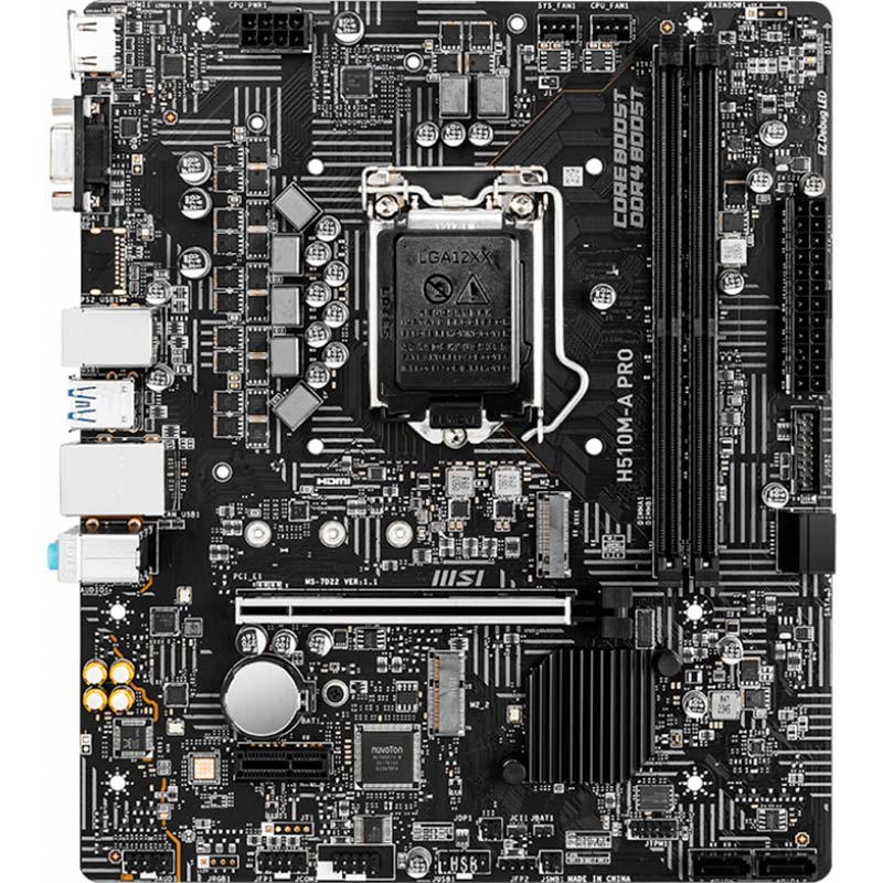 

Материнская плата MSI H510M-A PRO, H510M-A PRO