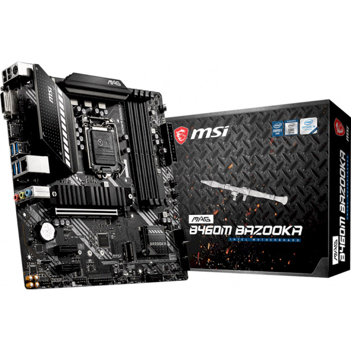 

Материнская плата MSI MAG B460M BAZOOKA, MAG B460M BAZOOKA