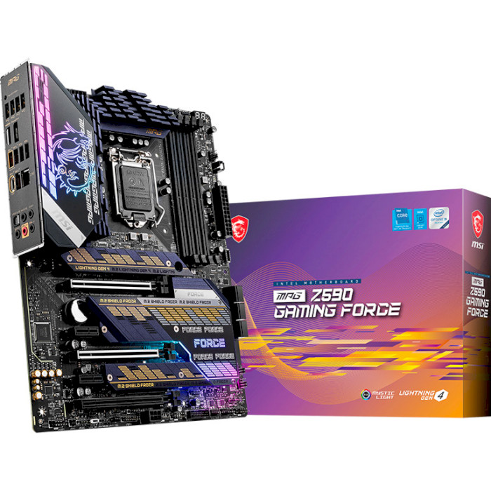 

Материнская плата MSI MPG Z590 GAMING FORCE, MPG Z590 GAMING FORCE