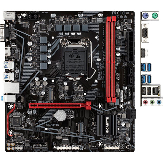 Материнська плата GIGABYTE B560M H Принзначення для настільного комп'ютера