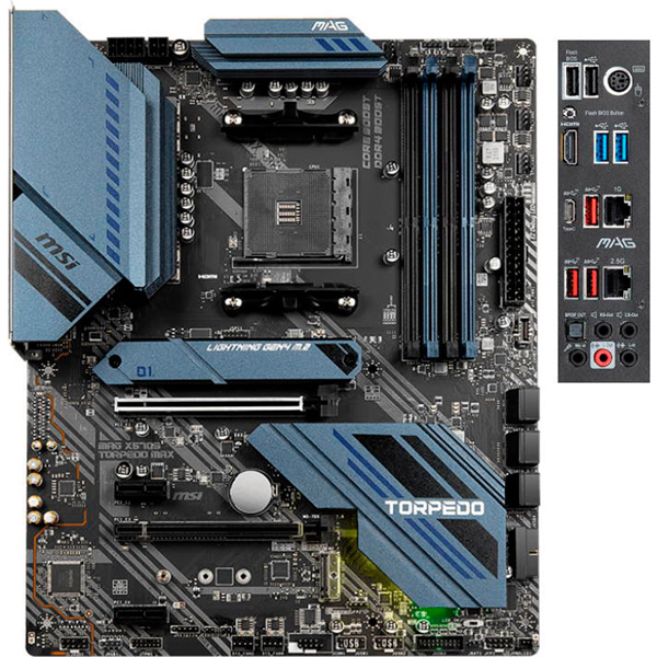 Материнська плата MSI MAG X570S TORPEDO MAX Принзначення для настільного комп'ютера