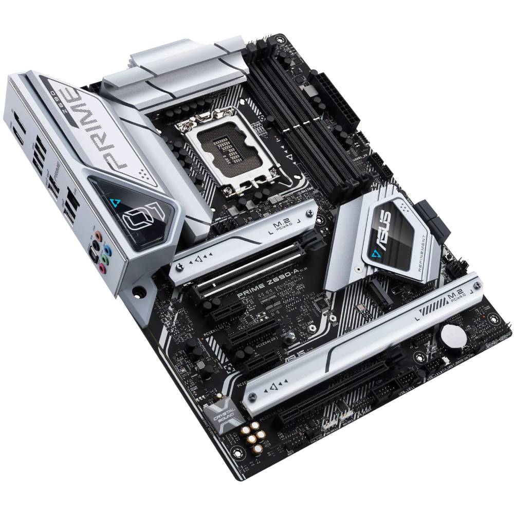 Материнская плата ASUS PRIME Z690-A s1700 ATX Поддерживаемые процессоры Intel Core i9, Core i7, Core i5, Core i3, Pentium Gold, Celeron под сокет LGA1700