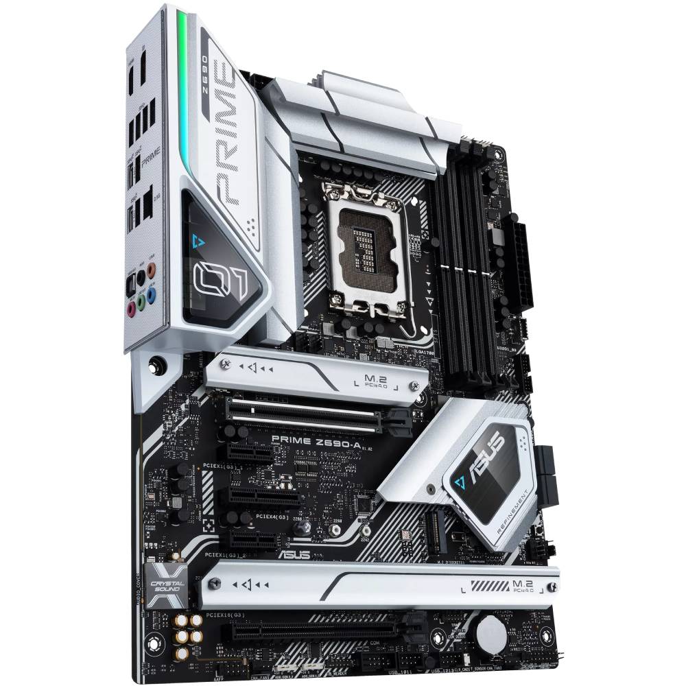 Материнская плата ASUS PRIME Z690-A s1700 ATX Частота работы памяти 6000, 5800, 5600, 5400, 5200, 5000, 4800