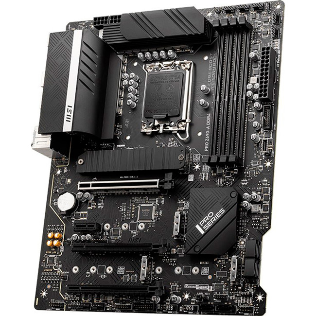 Материнская плата MSI PRO Z690-A DDR4 Частота работы памяти 5200, 5066, 5000, 4800, 4600, 4400, 4266, 4200, 4000, 3800, 3733, 3600, 3466,  3400, 3333, 3200, 2933, 2600, 2400, 2133