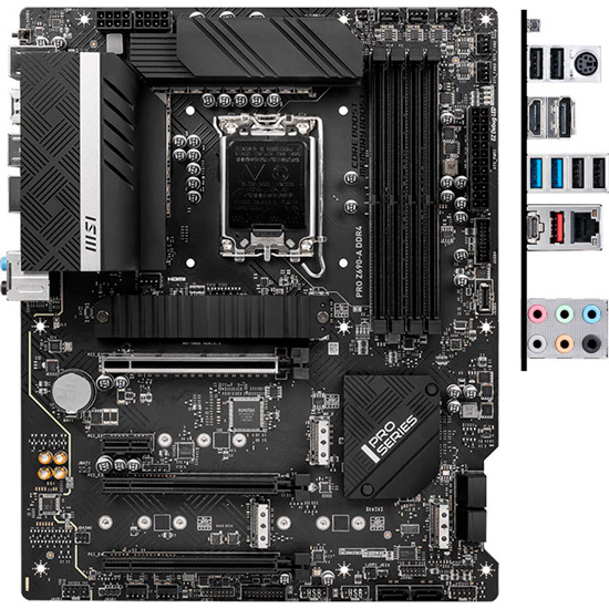 Материнская плата MSI PRO Z690-A DDR4 Назначение для настольного компьютера