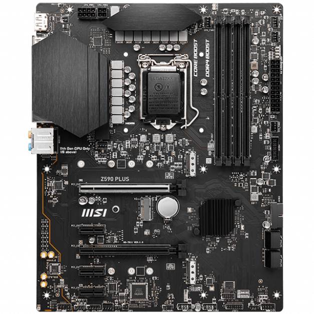 

Материнская плата MSI Z590 PLUS, Z590 PLUS s1200 ATX