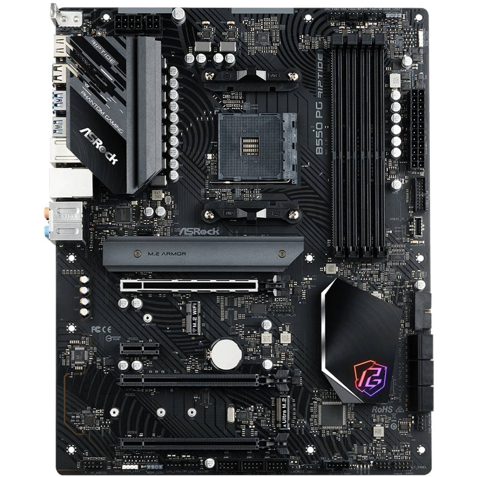 Материнська плата ASROCK B550 PG RIPTIDE Чіпсет AMD B550