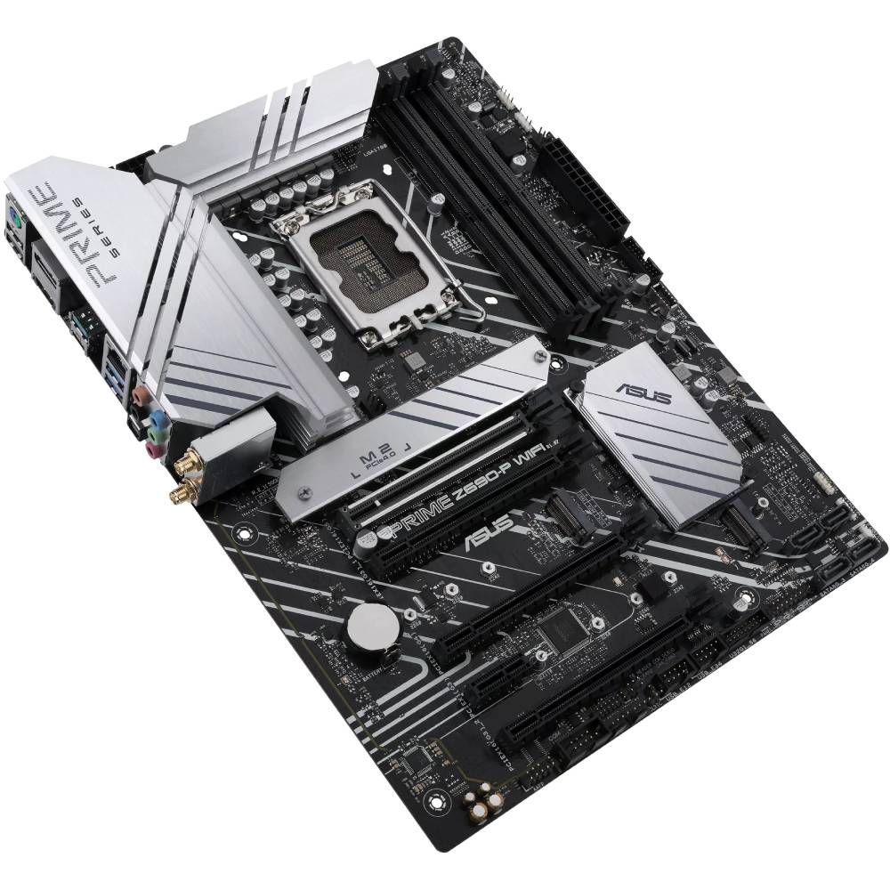 Материнская плата ASUS PRIME Z690-P Поддерживаемые процессоры Intel Core i9, Core i7, Core i5, Core i3, Pentium Gold, Celeron под сокет LGA1700,  Intel Turbo Boost Technology 2.0, Intel Turbo Boost Max Technology 3.0