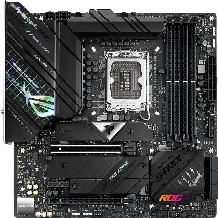 

Материнская плата ASUS STRIX Z690-G GAMING, STRIX Z690-G GAMING WIFI s1700 mATX