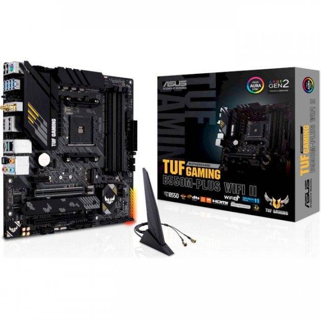 Материнська плата ASUS TUF GAM B550M-PLUS Чіпсет AMD B550