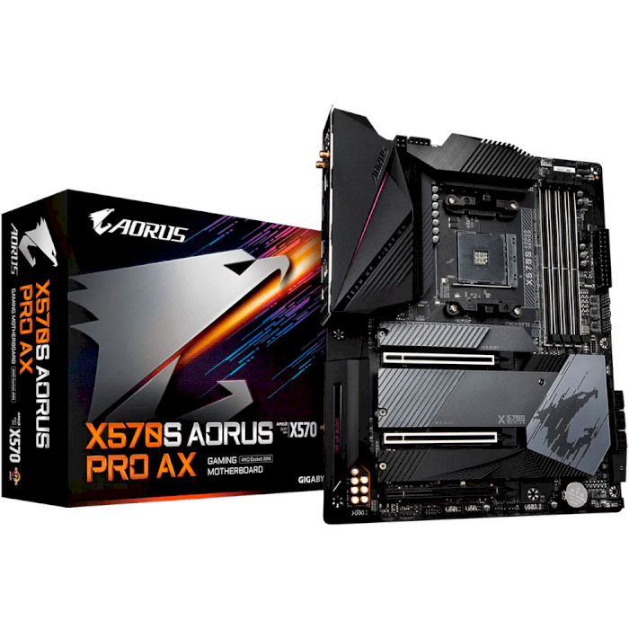 

Материнская плата GIGABYTE X570S AORUS PRO AX, X570S AORUS PRO AX