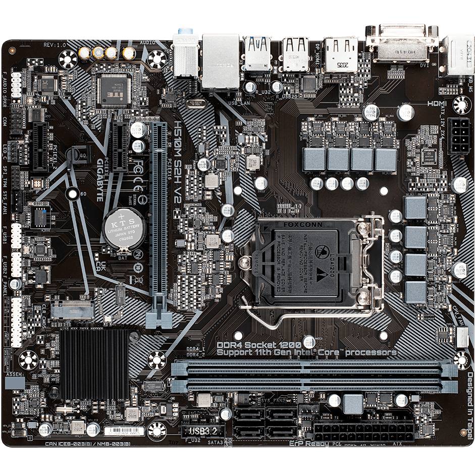 

Материнская плата GIGABYTE H510M S2H V2, H510M S2H V2