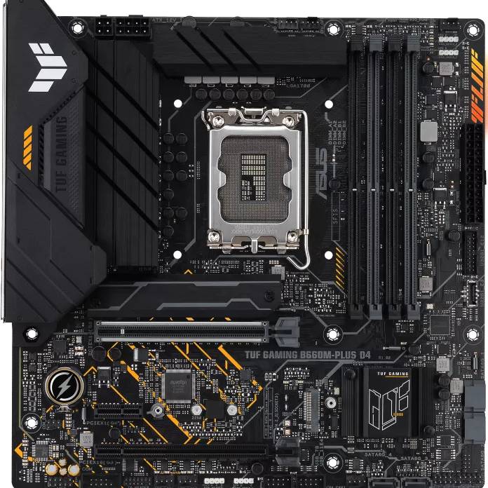 Материнская плата ASUS TUF GAMING B660M-PLUS D4 Материнская плата ASUS TUF GAMING B660M-PLUS D4