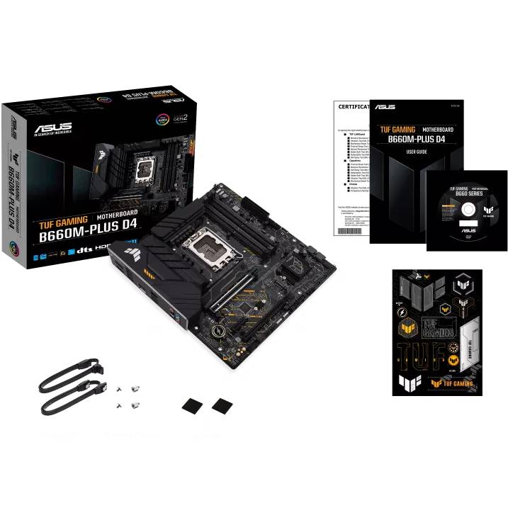 Внешний вид Материнская плата ASUS TUF GAMING B660M-PLUS D4