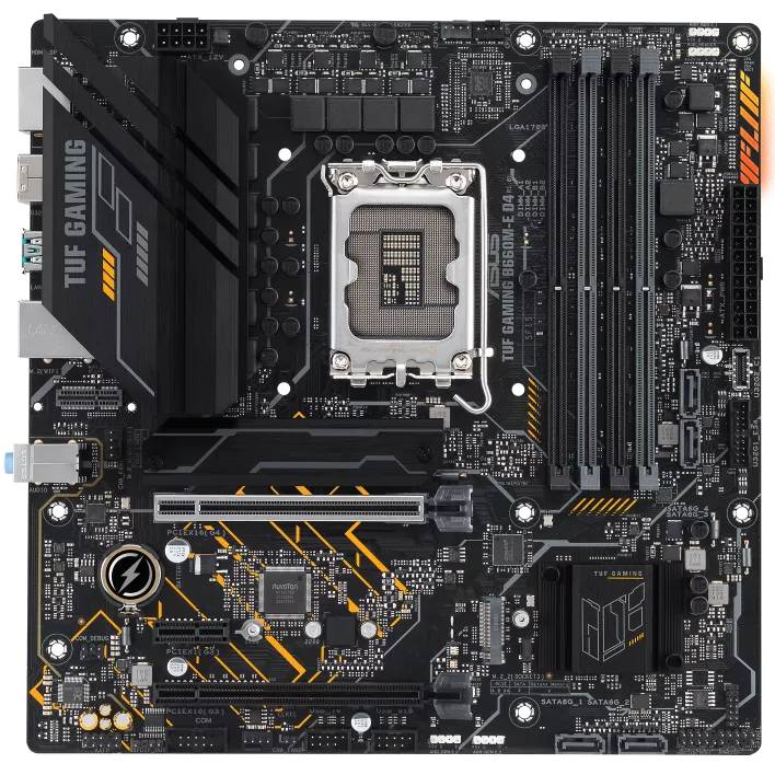 Материнська плата ASUS TUF GAMING B660M-E D4 Принзначення для настільного комп'ютера