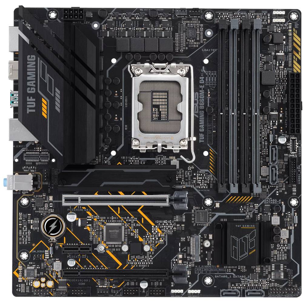 Материнська плата ASUS TUF GAMING B660M-E D4