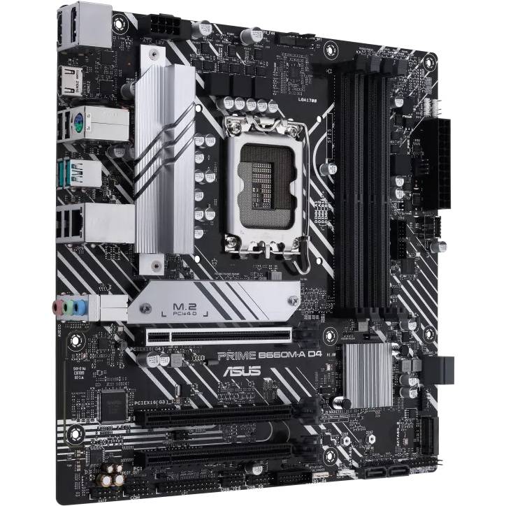 Материнська плата ASUS PRIME B660M-A D4 Принзначення для настільного комп'ютера