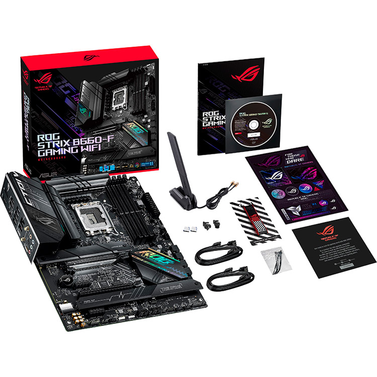 Зображення Материнська плата ASUS STRIX B660-F GAMING WIFI