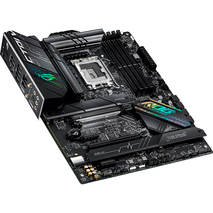 Зовнішній вигляд Материнська плата ASUS STRIX B660-F GAMING WIFI