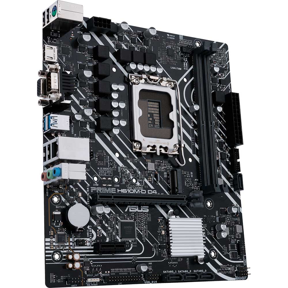 Материнська плата ASUS PRIME H610M-D D4 s1700 mATX Сокет Intel 1700