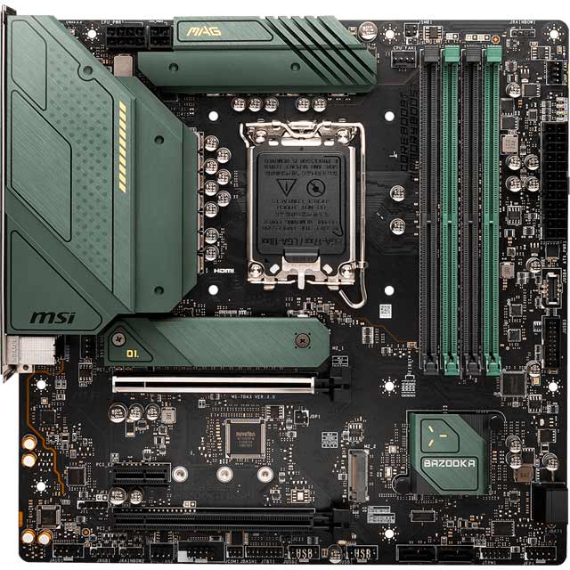 

Материнская плата MSI MAG B660M BAZOOKA DDR4, MAG B660M BAZOOKA DDR4