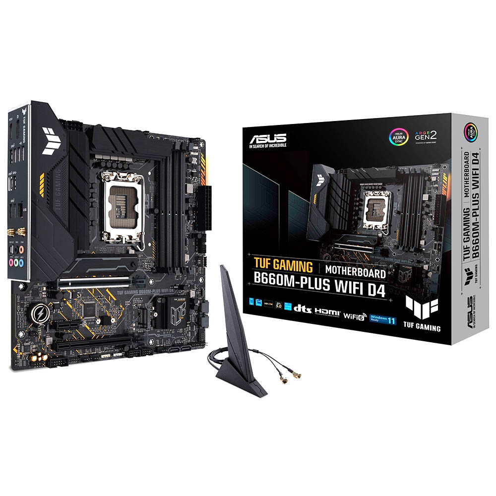 Зображення Материнська плата ASUS TUF GAMING B660M-PLUS WIFI