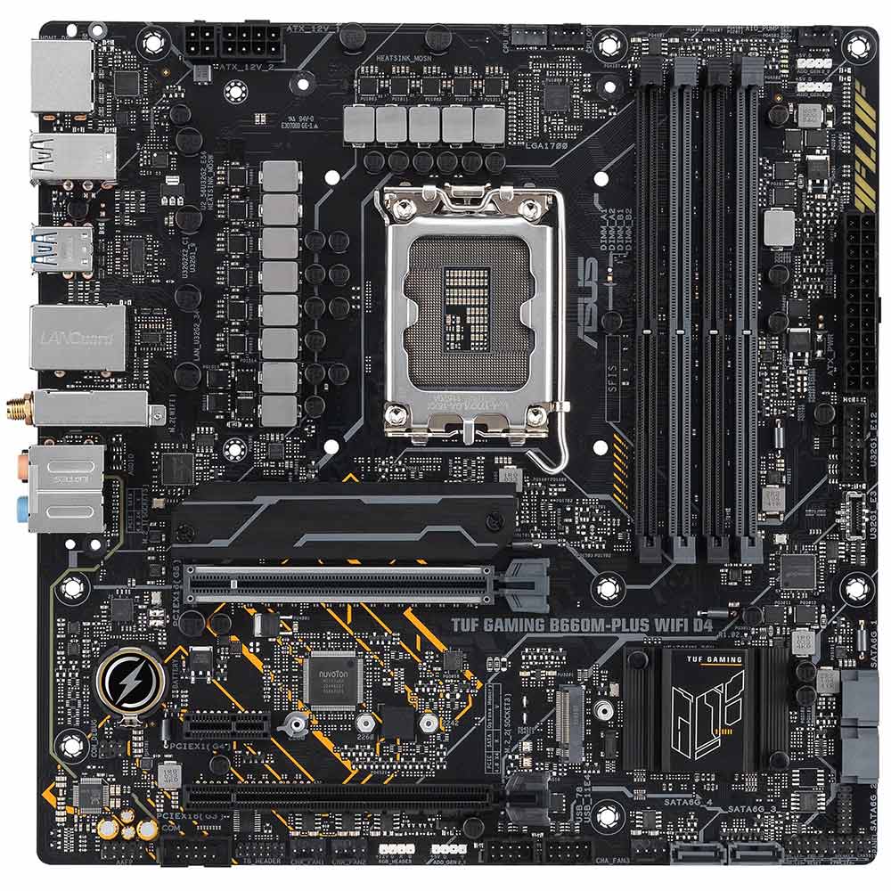 Материнська плата ASUS TUF GAMING B660M-PLUS WIFI Сокет Intel 1700
